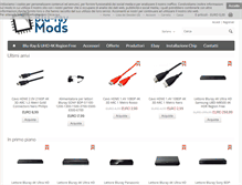 Tablet Screenshot of bluraymods.it